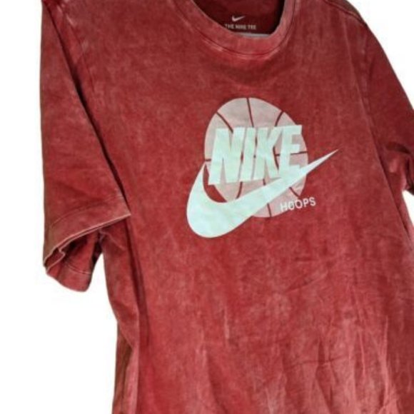 Nike Futura Washed Basketball Graphic Tee Just Do It Swoosh T-shirt Men's Size M - Picture 1 of 10